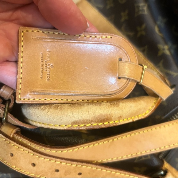 1990 LV Keepall 55 Bandolier; Vintage. - Picture 4 of 7